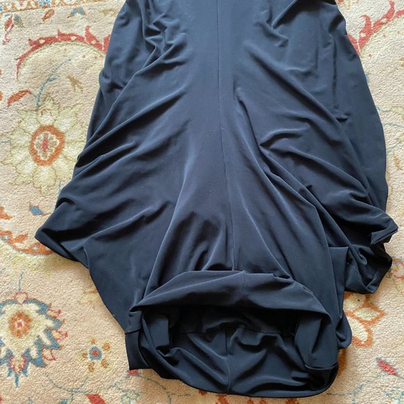 NEW Long black skirt, unique and dramatic, Size 8, - Picture 4 of 7